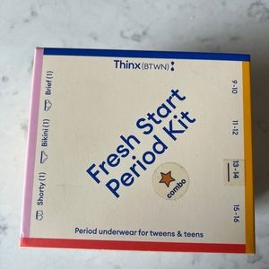 Thinx fresh start Period kit -combo of 3 styles (brief, bikini, and shorty)